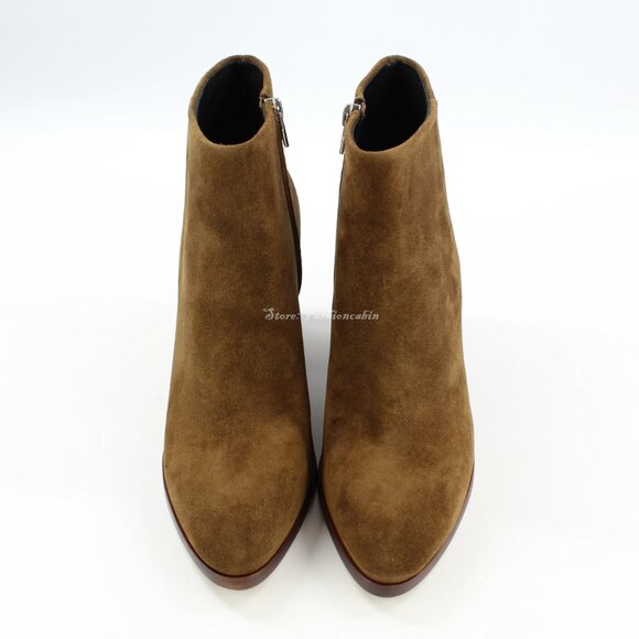 New ALEXANDER WANG Icon Gabi Suede Ankle Boots - Picture 7 of 16